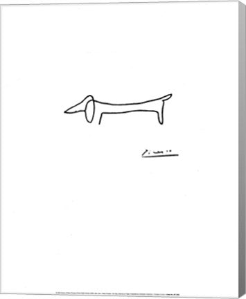 The Dog by Pablo Picasso