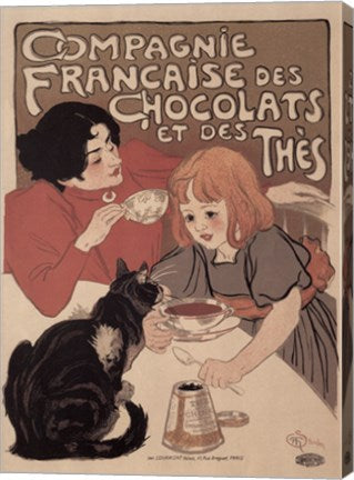 Compagnie Francaise des Chocolats by Theophile-Alexandre Steinlen