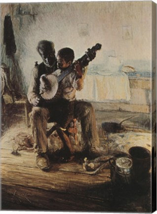 Banjo Lesson by Henry Ossawa Tanner