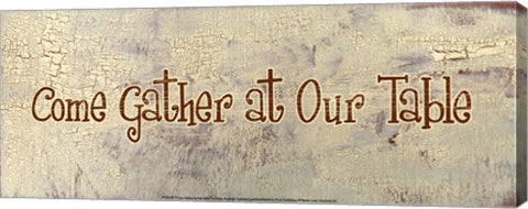 Come Gather at Our Table by Gilda Redfield