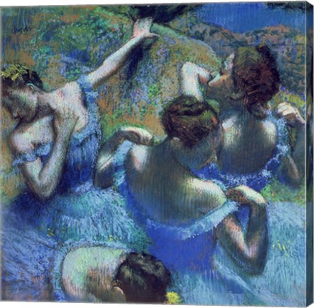 Blue Dancers, c.1899 by Edgar Degas
