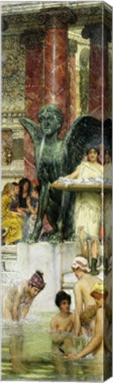 In the Roman Baths, or Roman Women In The Bath, 1876 by Sir Lawrence Alma-Tadema