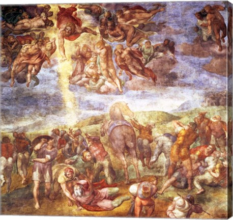 Conversion of St. Paul by Michelangelo Buonarroti