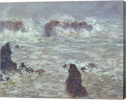 Storm, off the Coast of Belle-Ile, 1886 by Claude Monet