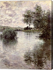 The Seine at Vetheuil, 1879 by Claude Monet