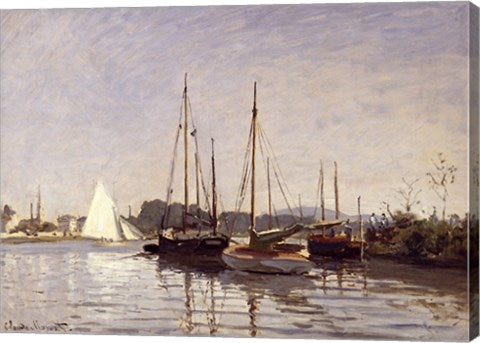 Pleasure Boats, Argenteuil, c.1872-3 by Claude Monet