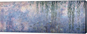 Waterlilies: Morning with Weeping Willows, detail of central section, 1914-18 by Claude Monet