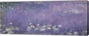Waterlilies: Morning, 1914-18 (centre left section) by Claude Monet
