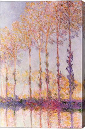 Poplars on the Banks of the Epte, 1891 by Claude Monet