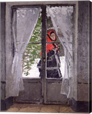 The Red Cape (Madame Monet) c.1870 by Claude Monet