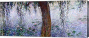 Waterlilies: Morning with Weeping Willows, detail of the right section, 1915-26 by Claude Monet
