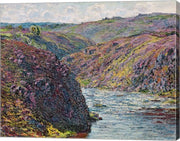 Ravines of the Creuse at the End of the Day, 1889 by Claude Monet