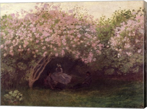 Lilacs, Grey Weather, c.1872-73 by Claude Monet