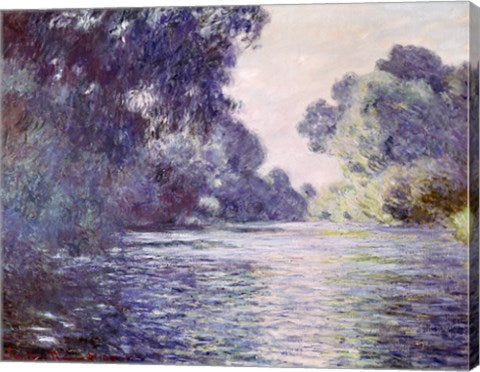 Branch of the Seine near Giverny, 1897 detail by Claude Monet
