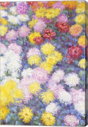 Chrysanthemums, 1897 - vertical by Claude Monet
