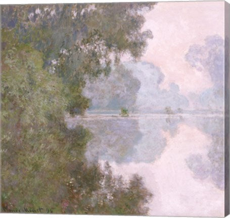 Morning on the Seine, near Giverny, 1896 by Claude Monet
