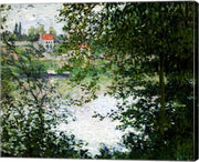 Ile de La Grande Jatte Through the Trees, 1878 by Claude Monet
