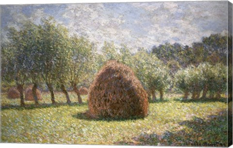 Haystacks at Giverny, 1893 by Claude Monet