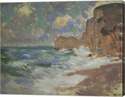 Receding Waves by Claude Monet