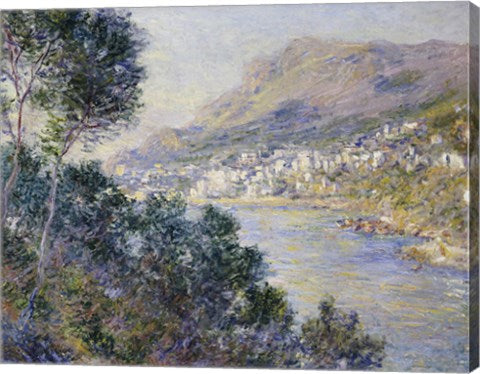 Monte Carlo, Vue de Cap Martin, 1884 by Claude Monet
