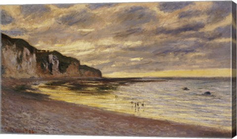 Pointe De Lailly, Maree Basse, 1882 by Claude Monet