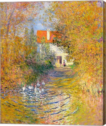 The Duck Pond, 1874 by Claude Monet