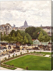 Garden of the Princess, Louvre, 1867 by Claude Monet