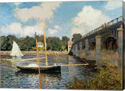 The Seine at Argenteuil by Claude Monet