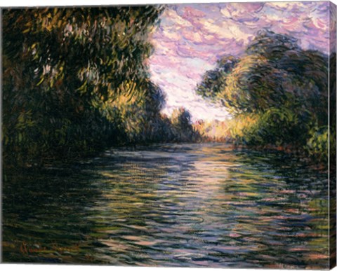 Morning on the Seine, 1897 by Claude Monet