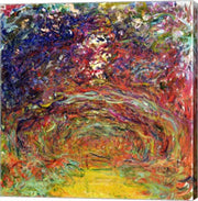 The Rose Path at Giverny, 1920-22 by Claude Monet