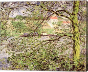 Through the Trees, 1878 by Claude Monet