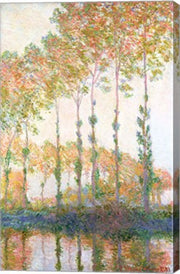 Poplars on the Banks of the Epte, Autumn, 1891 by Claude Monet