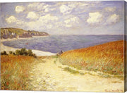Path in the Wheat at Pourville, 1882 by Claude Monet