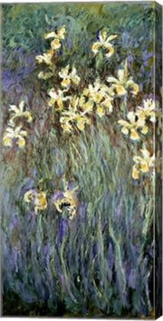 The Yellow Irises by Claude Monet