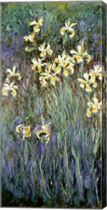 The Yellow Irises by Claude Monet