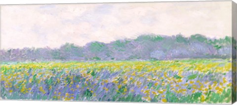 Field of Yellow Irises at Giverny, 1887 by Claude Monet