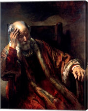 An Old Man in an Armchair by Rembrandt van Rijn