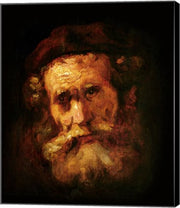 A Rabbi by Rembrandt van Rijn