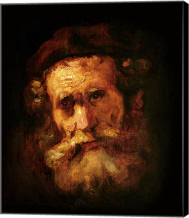 A Rabbi by Rembrandt van Rijn