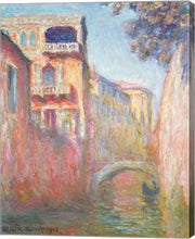 Venice - Rio de Santa Salute, 1908 by Claude Monet