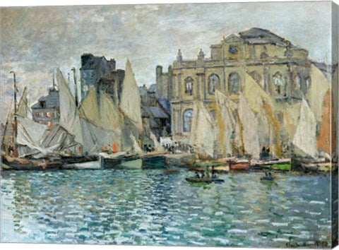 View of Le Havre, 1873 by Claude Monet