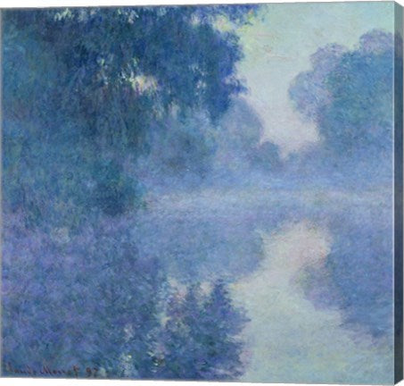 Branch of the Seine near Giverny, 1897 by Claude Monet