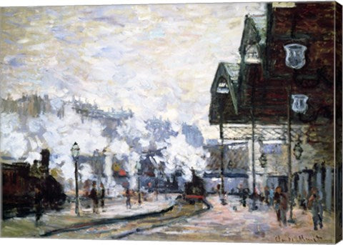 Gare Saint-Lazare, Paris by Claude Monet