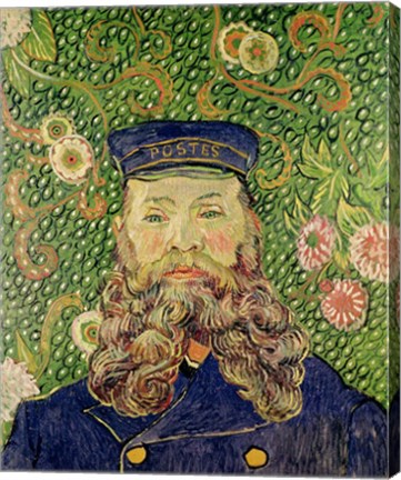 Portrait of the Postman Joseph Roulin, 1889 by Vincent Van Gogh