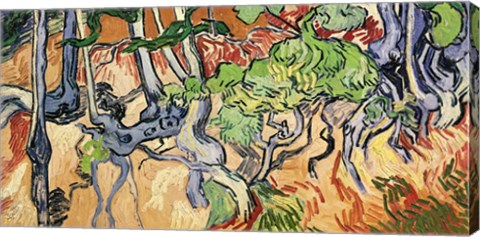 Tree roots, 1890 by Vincent Van Gogh