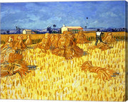 Harvest in Provence by Vincent Van Gogh
