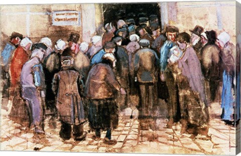 The State Lottery, 1882 by Vincent Van Gogh