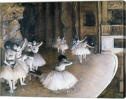 Ballet Rehearsal on the Stage, 1874 by Edgar Degas