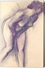 Female Standing Nude by Edgar Degas