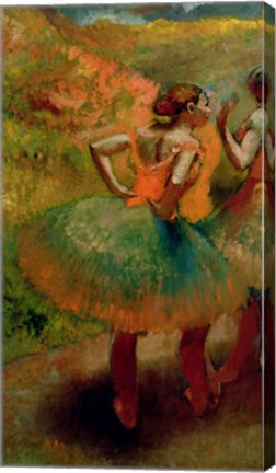 Dancers Wearing Green Skirts, c.1895 by Edgar Degas